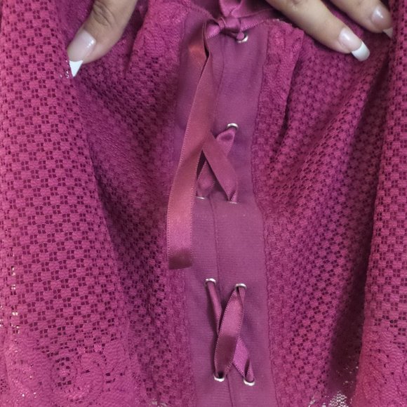 Women’s Lace Multilayer Top S - Picture 3 of 3